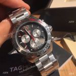 Swiss TAG Heuer Formula One 41mm Watch in Grey Dial Stainless Steel